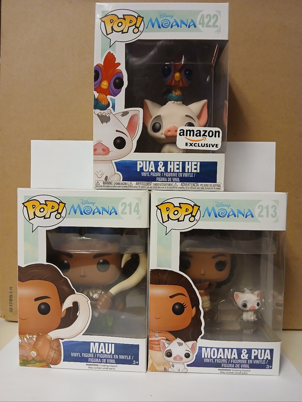 Moana Funko Pop group bundle